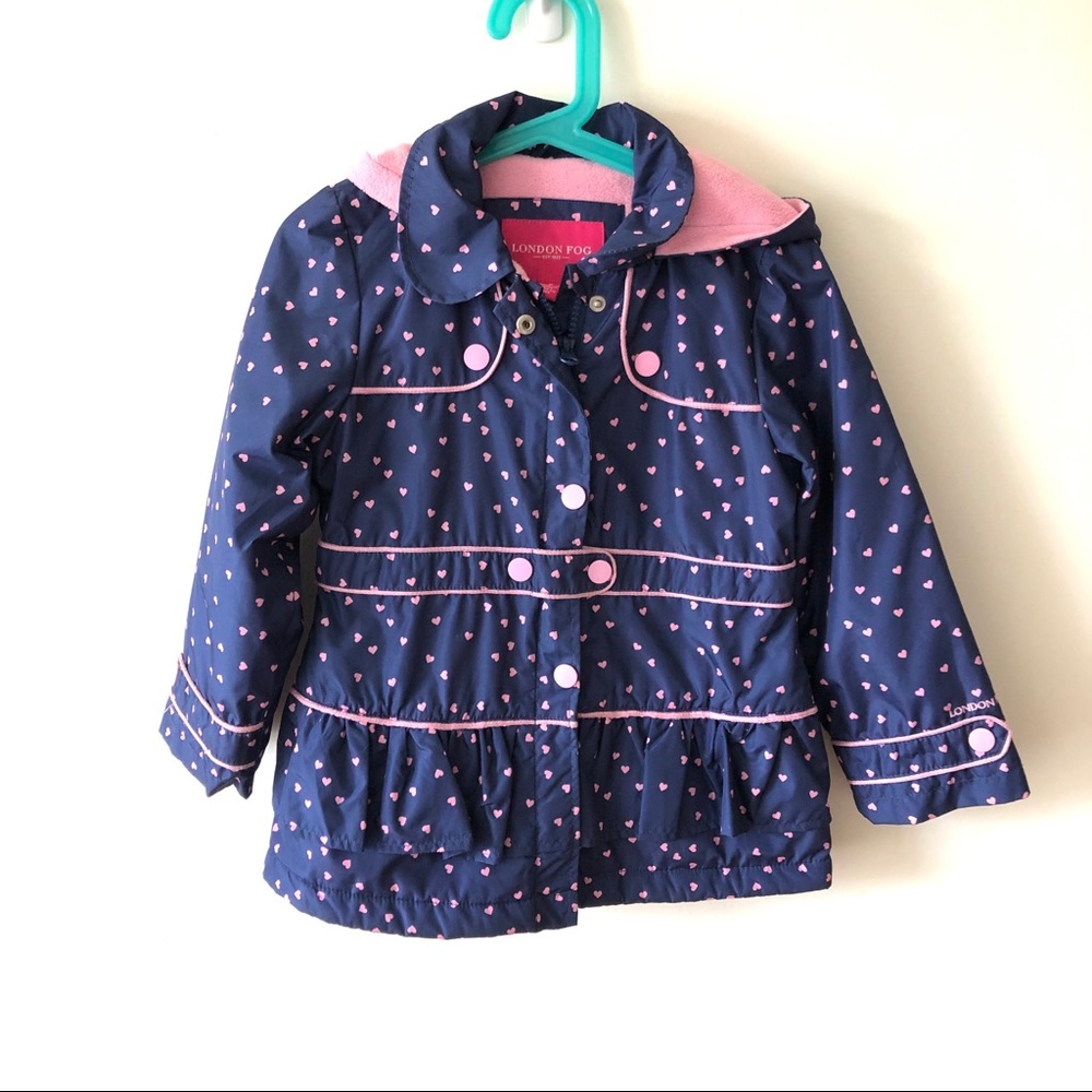 London Fog Hooded Fleece Lined Jacket 5